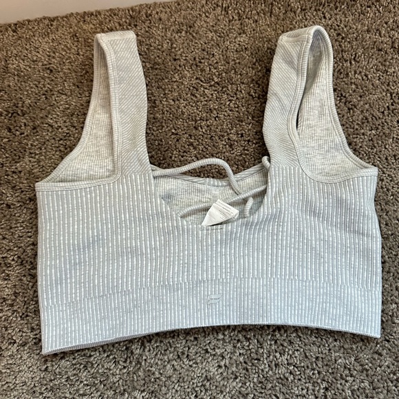 Fabletics Unlined Ribbed Sports Bra - Picture 2 of 2